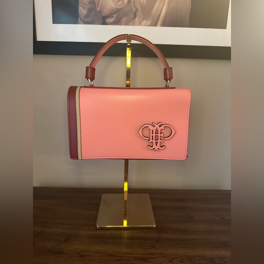Emilio Pucci Mini Pilot Leather Handbag - Picture 1 of 12